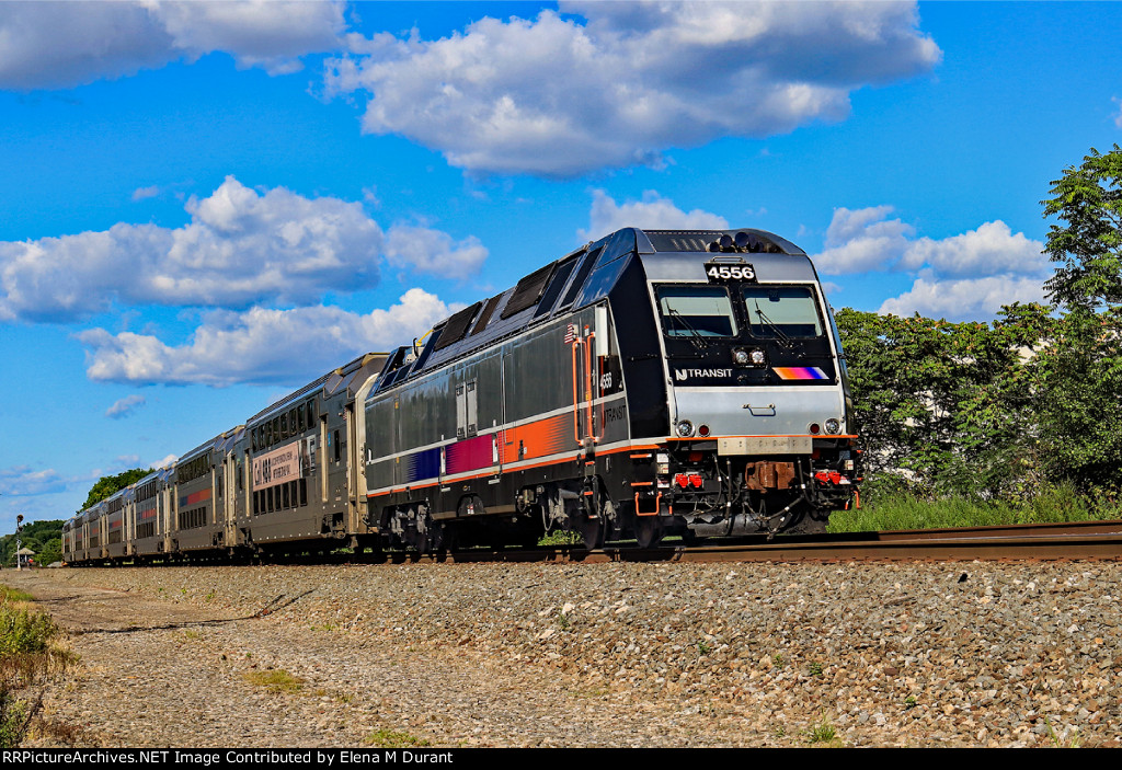 NJT 4556 on train 5733